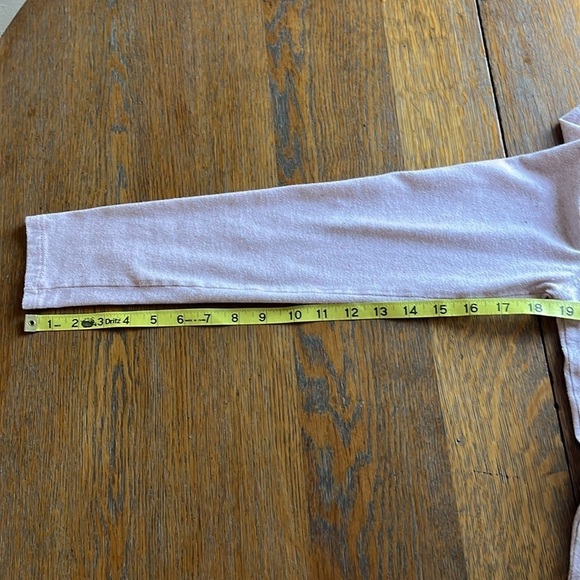 Carhartt Relaxed Fit V-neck Knit Shirt Light Pink With Gray Size M Long Sleeves - Picture 8 of 11